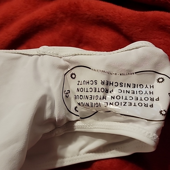 NWT Stunning Crochet Detail Plus Size Bathing Swim Suit One Piece White XXL - Picture 11 of 12